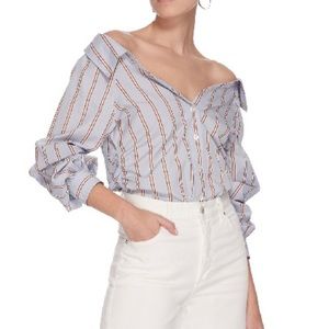 Frame Denim off the shoulder top - XS